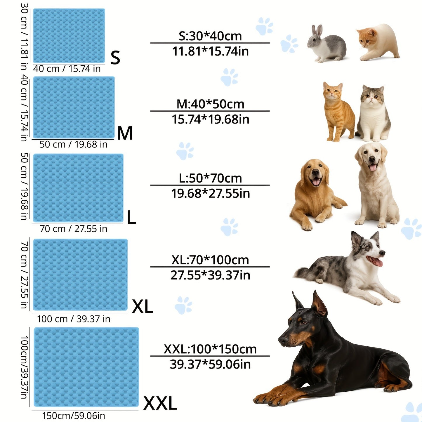 FrostyPad - Pet Cooling Mat Ice Pad